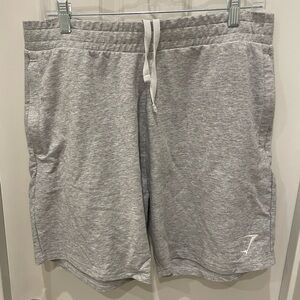 Gymshark Light Gray Athletic Shorts